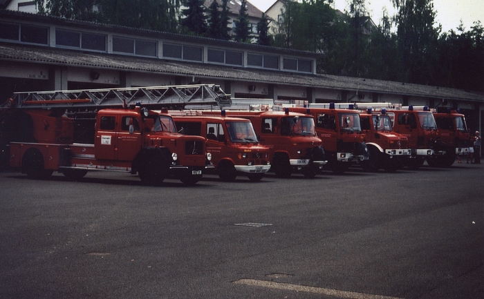 Fahrzeugflotte LFS Bruchsal 1992