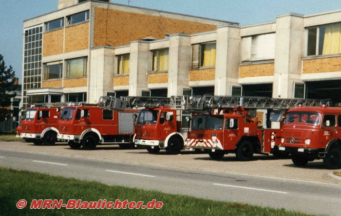 Fahrzeugflotte Wache Süd 80er