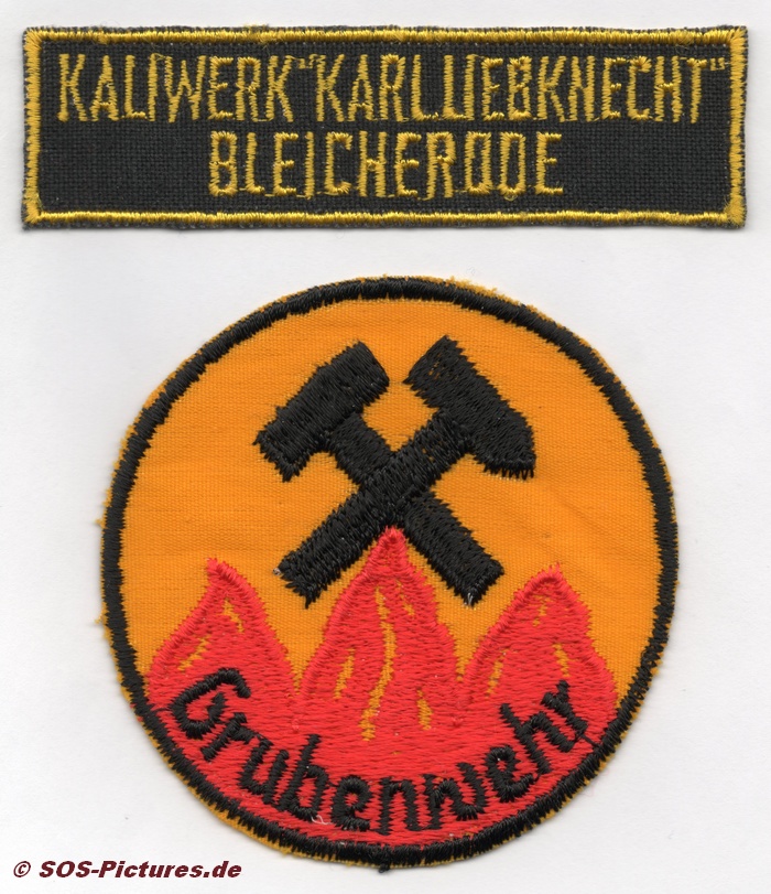 Grubenwehr Kaliwerk Bleicherode