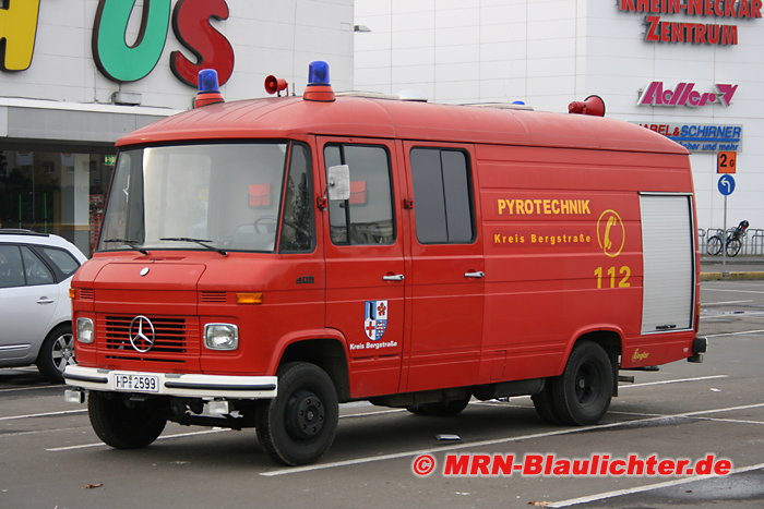 KFV Bergstraße Pyrotechnikmobil