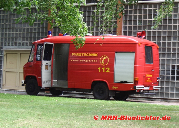 KFV Bergstraße Pyrotechnikmobil