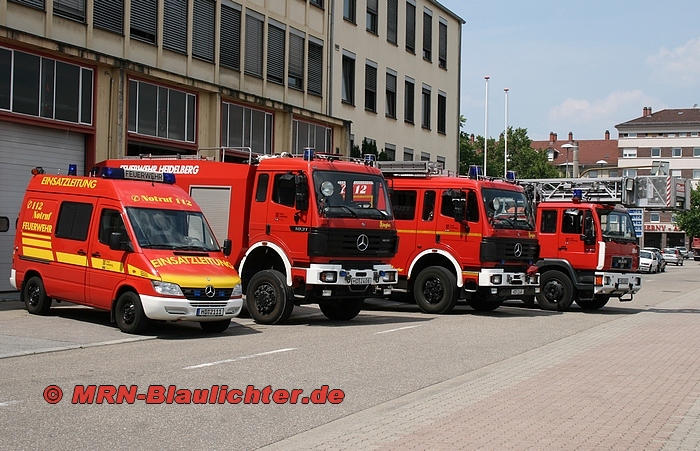 Löschzug Berufsfeuerwehr Heidelberg 2007