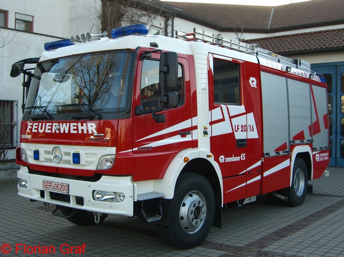 HLF 20/16 - MB Atego - Rosenbauer