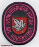 FF Ahorn Abt. Hohenstadt