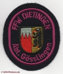 FF Dietingen Abt. Gösslingen