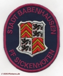 FF Babenhausen - Sickenhofen